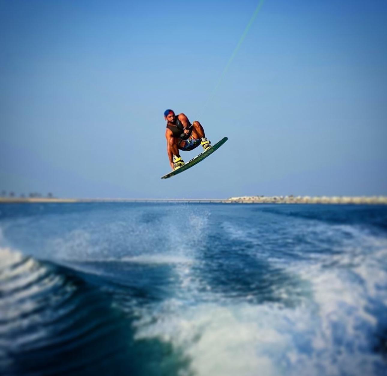 wakeboarding